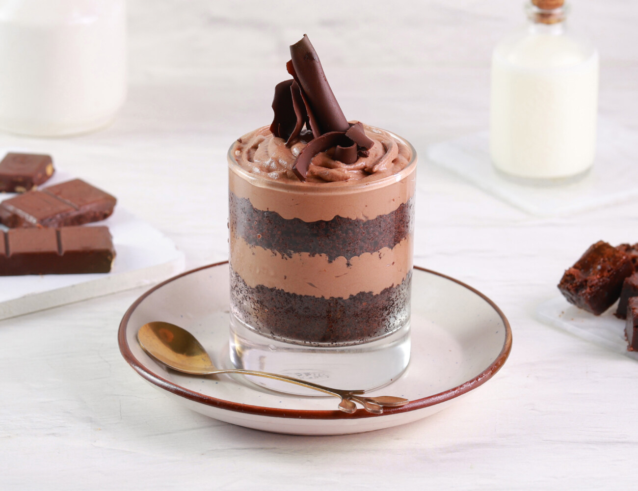 Dutch Chocolate Mousse Cake