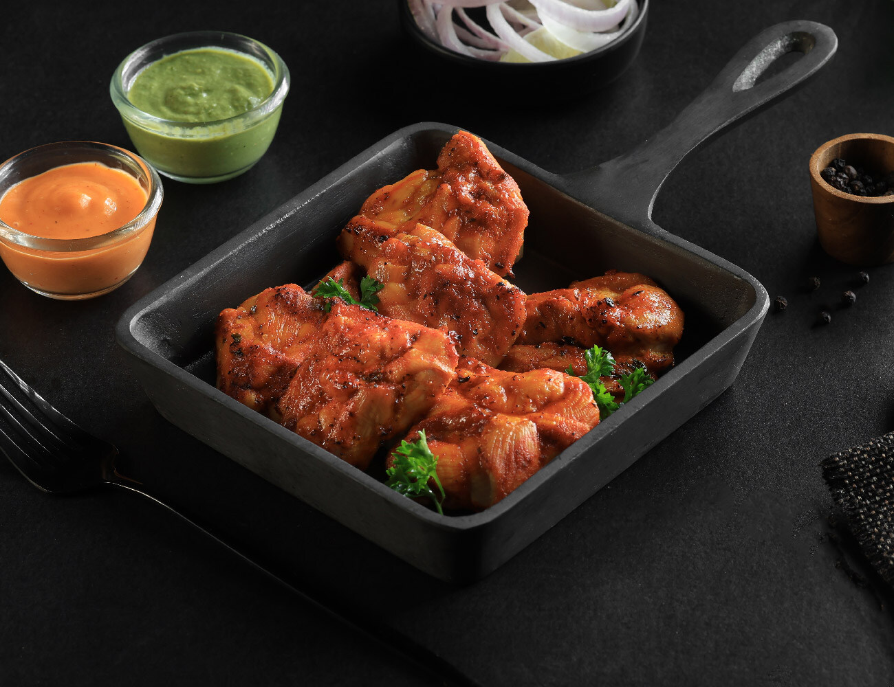 Peri Peri Grilled Chicken Tikka [Boneless]