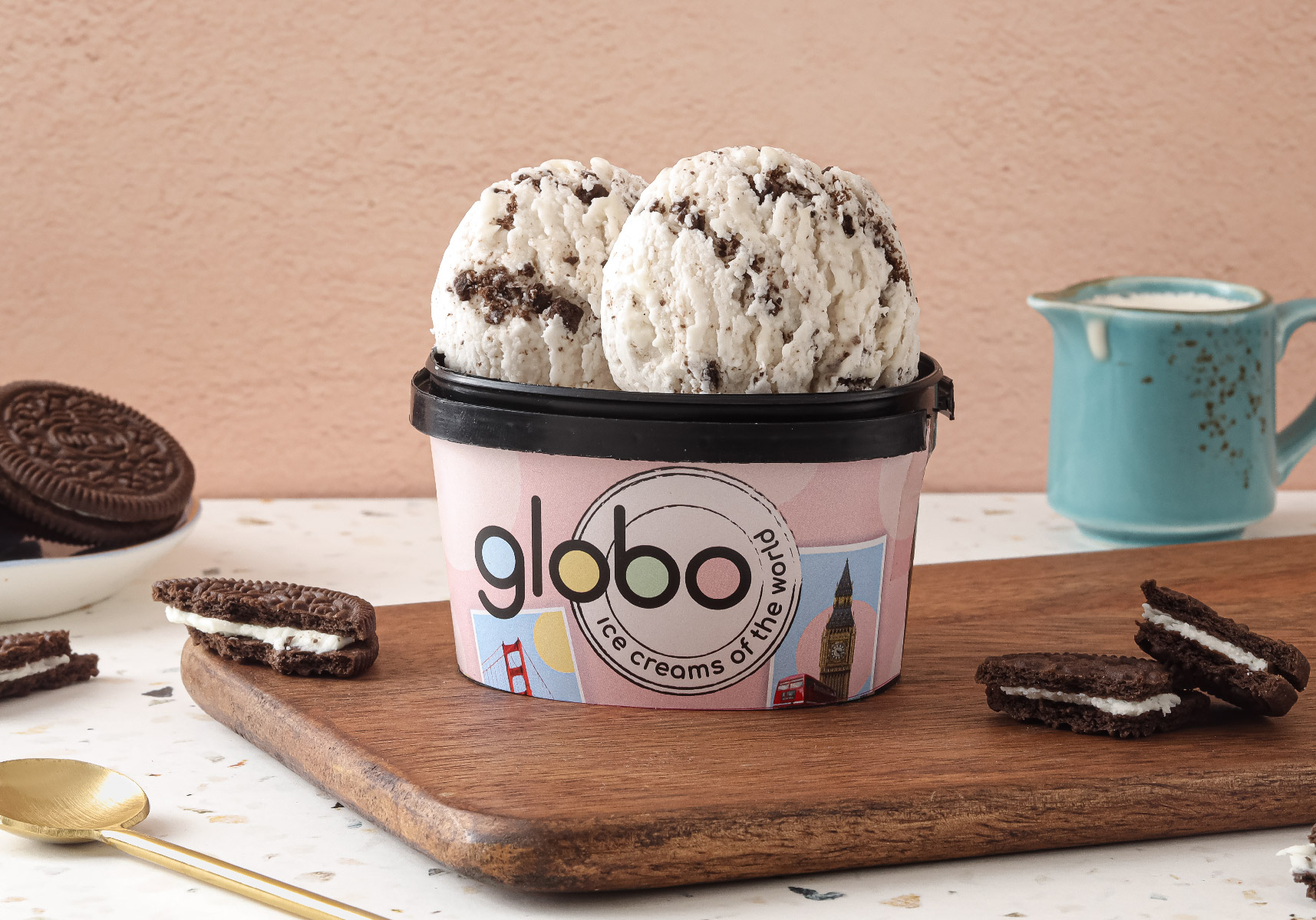New York Choco-Cookies & Crème Ice Cream [140 ML]