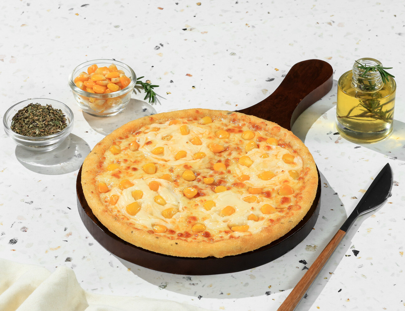 Golden Corn Pizza [Regular 7"]