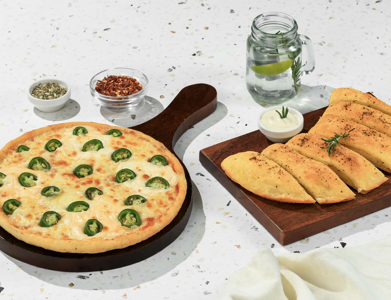 Any Value Pizza + Garlic Breadsticks