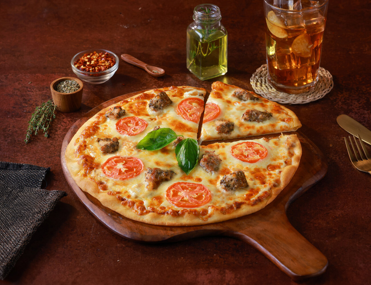 Pepper Chicken Magic Pizza [7" Regular]