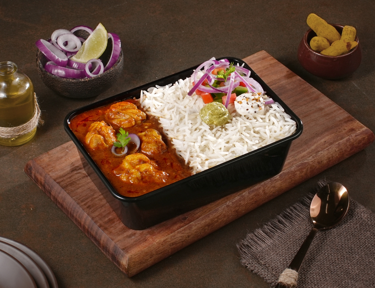 Homestyle Chicken Curry Rice Bowl