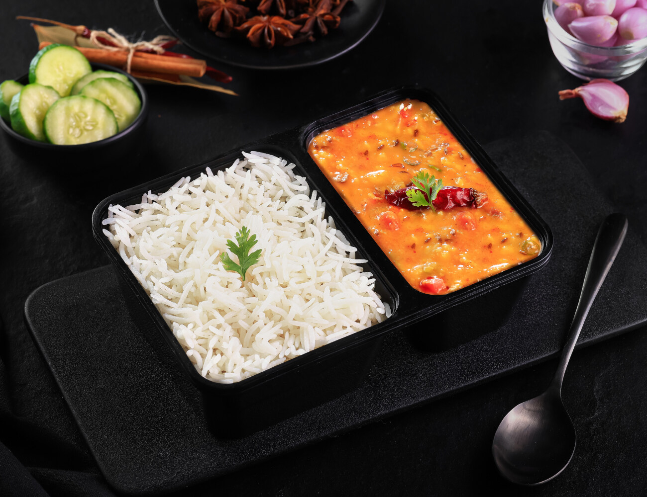 Dal Tadka Mini Rice Bowl