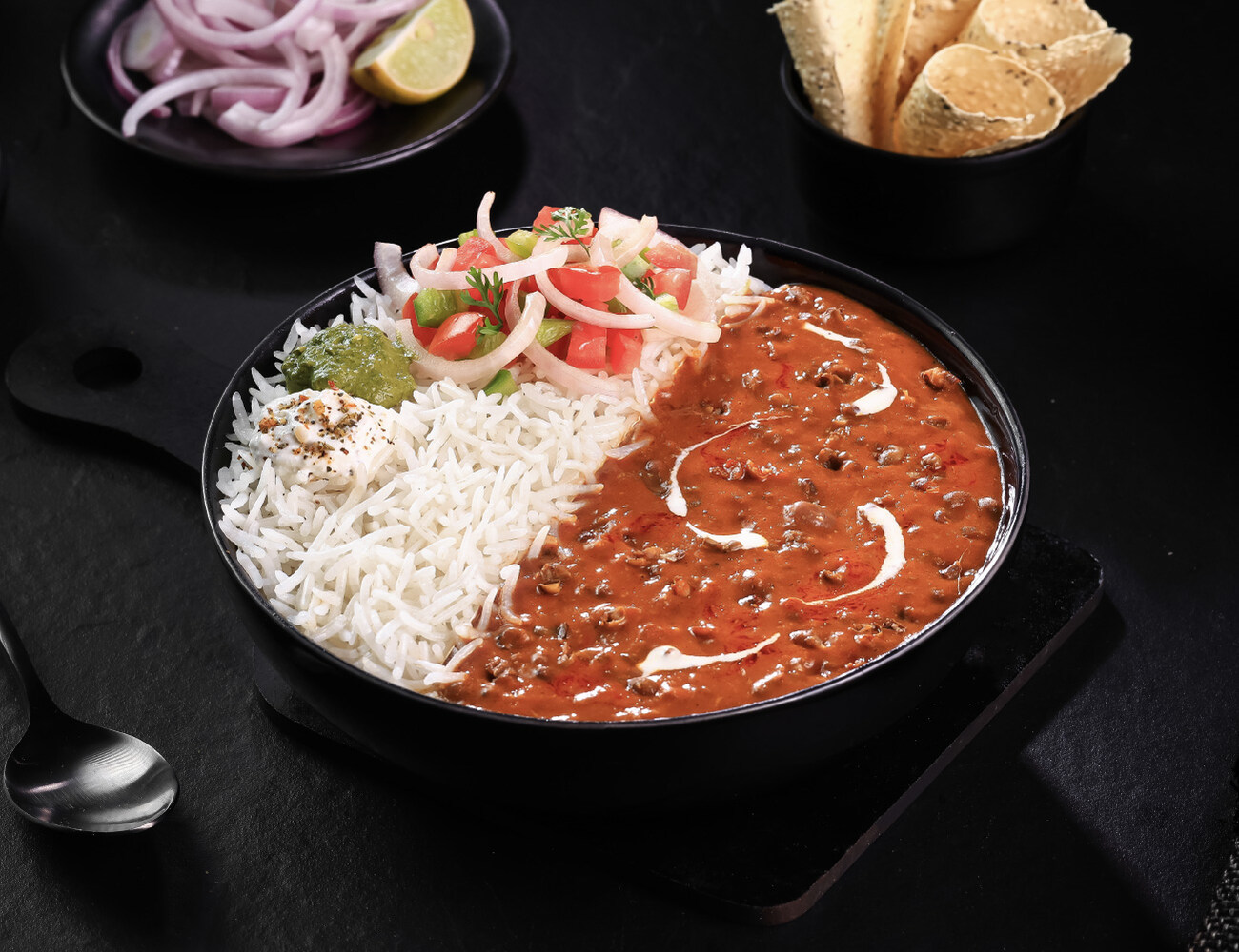 Pind Di Dal Makhani Rice Bowl