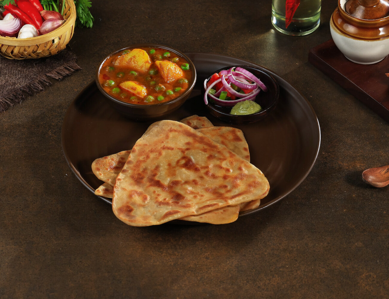 Aloo Matar Mini Meal