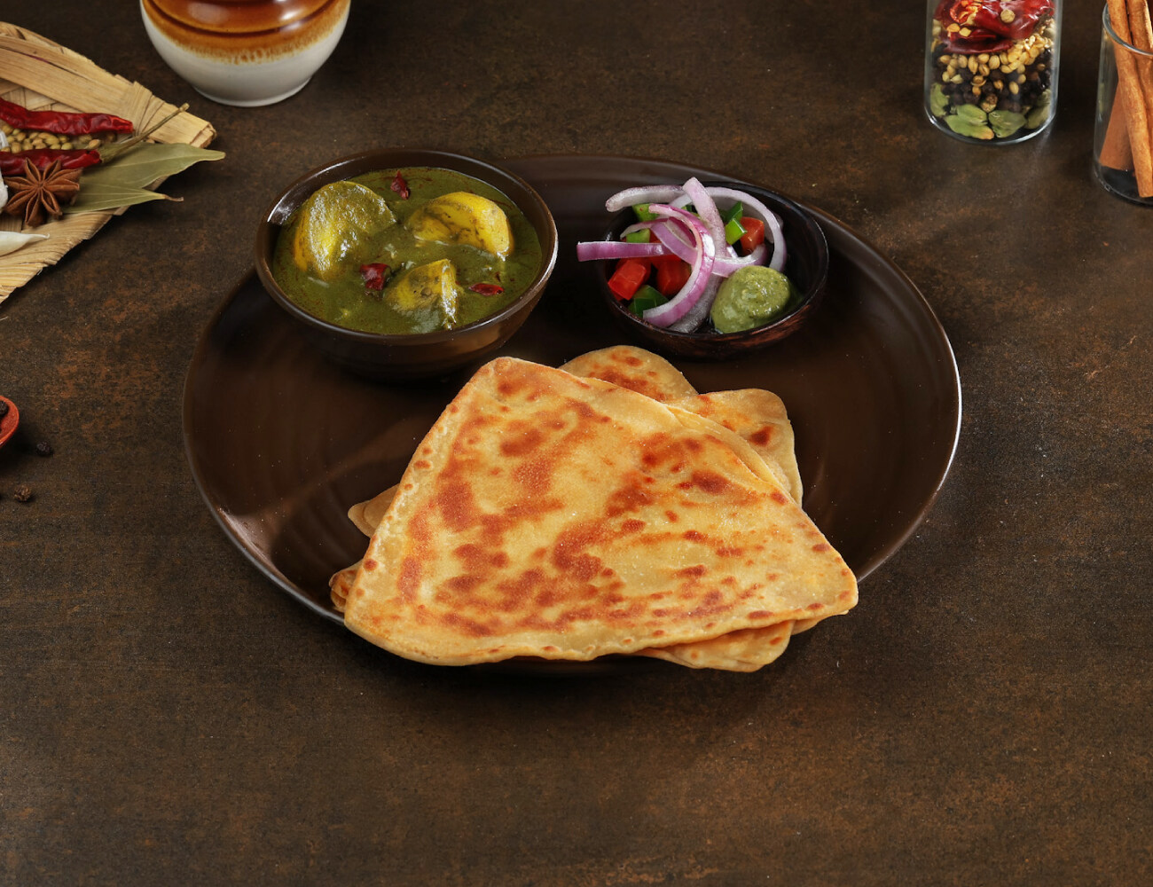 Aloo Palak Mini Meal