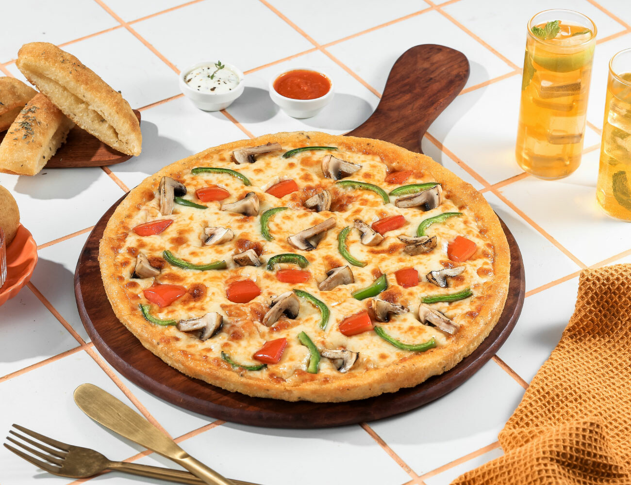 Magic Mushrooms Pizza [BIG 10"]