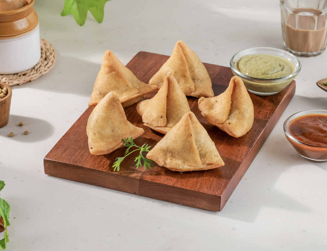 Mini Aloo Samosa [Pack Of 6]