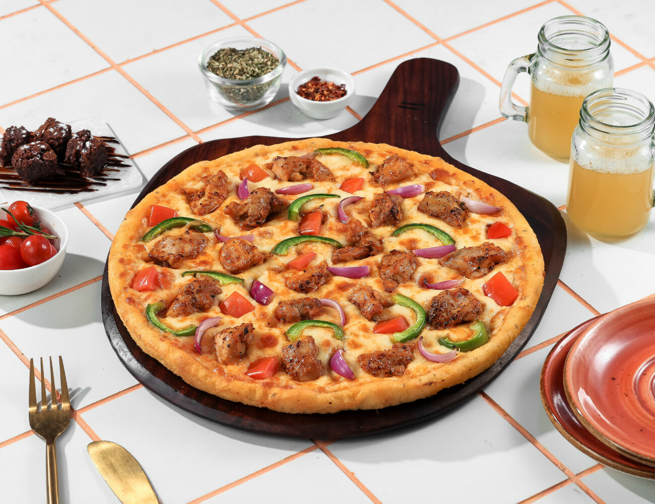 Butter Chicken Pizza [BIG 10"]