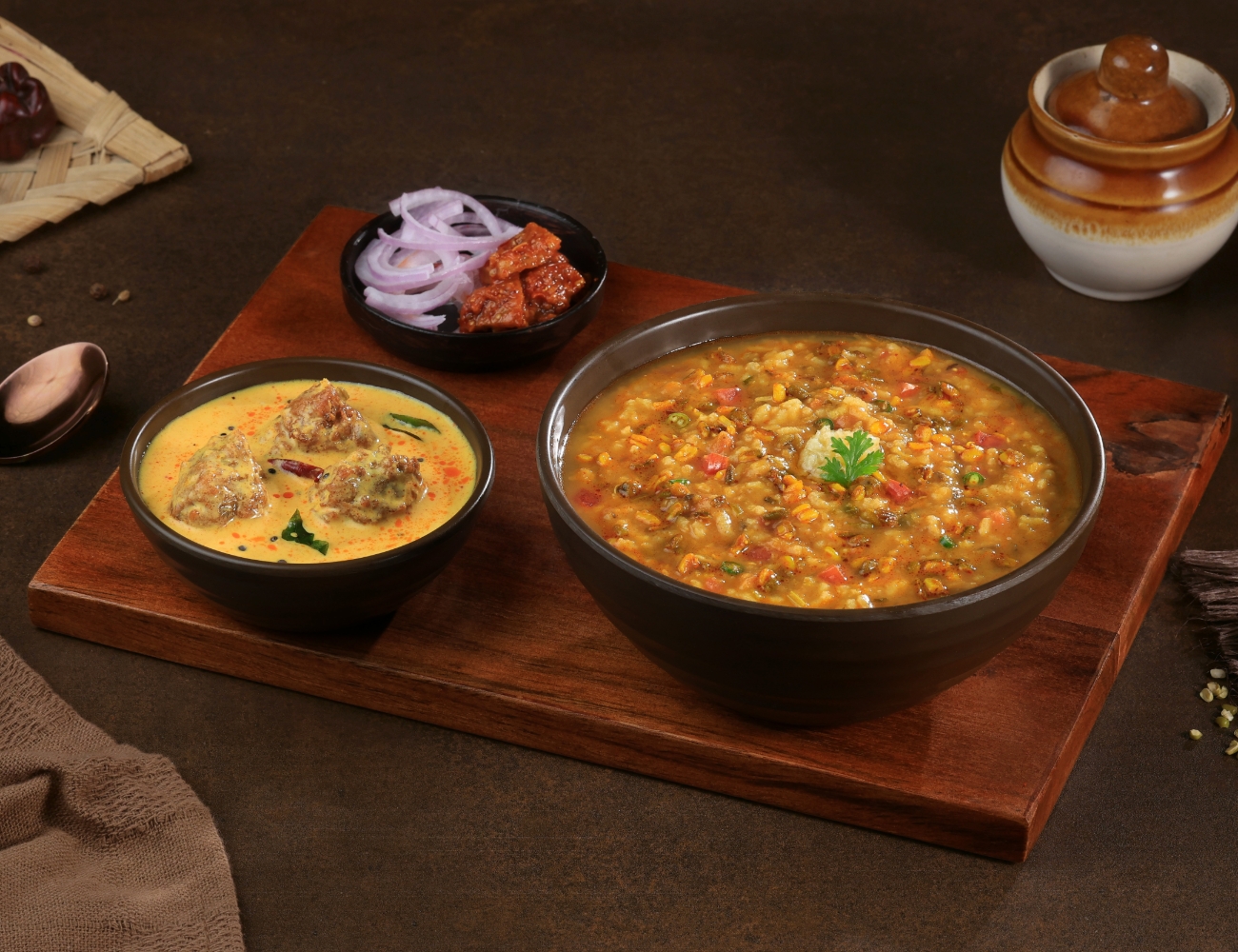 Kadhi & Khichdi Meal