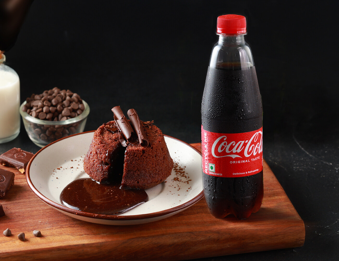 Choco Lava Cake + Coke Combo @ Rs.79