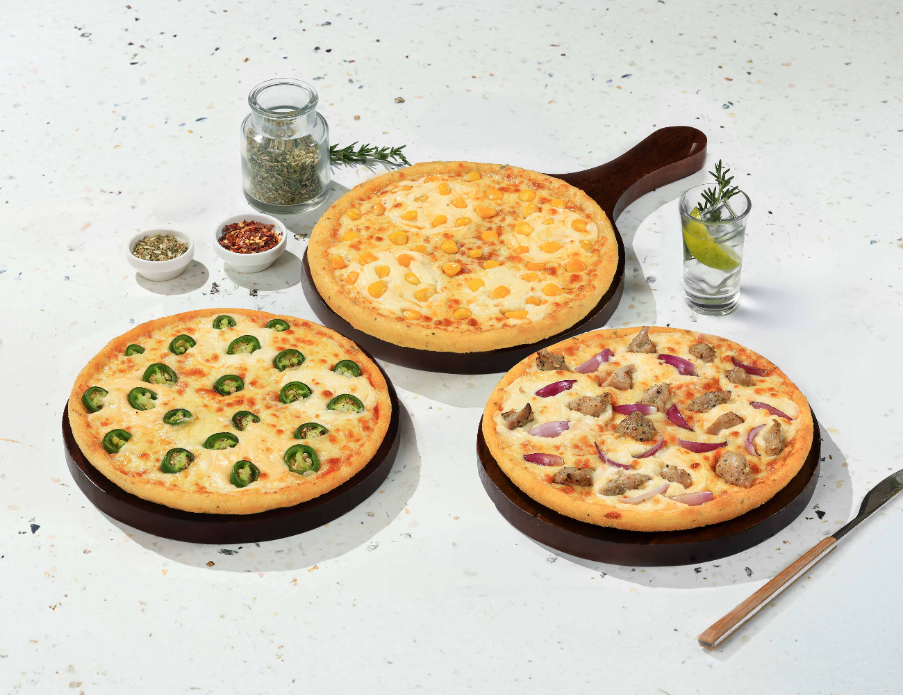 3 Value Pizzas Combo