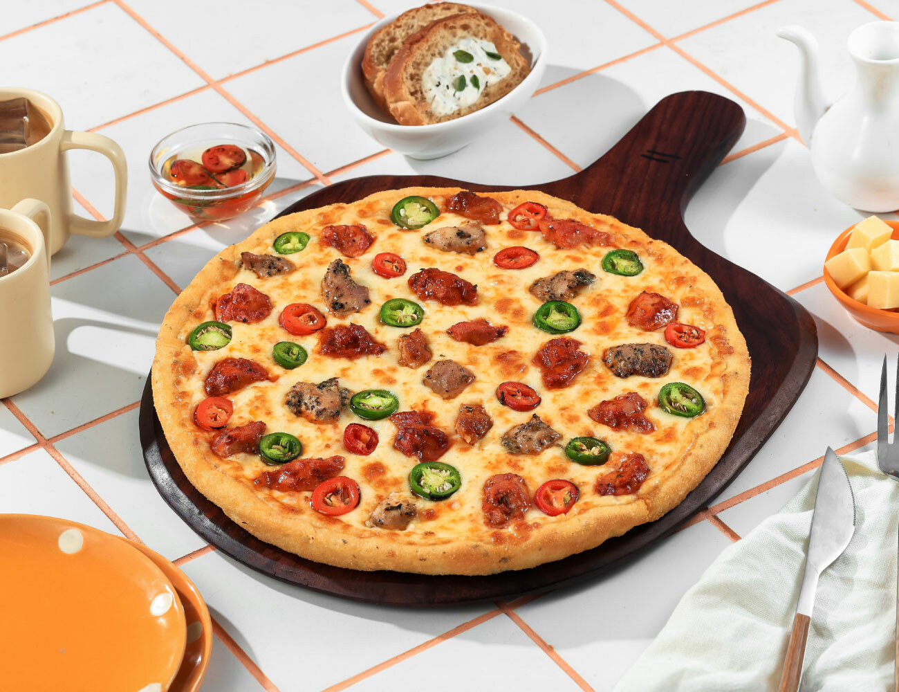 Fire Me Up Chicken Pizza [Regular 7"]