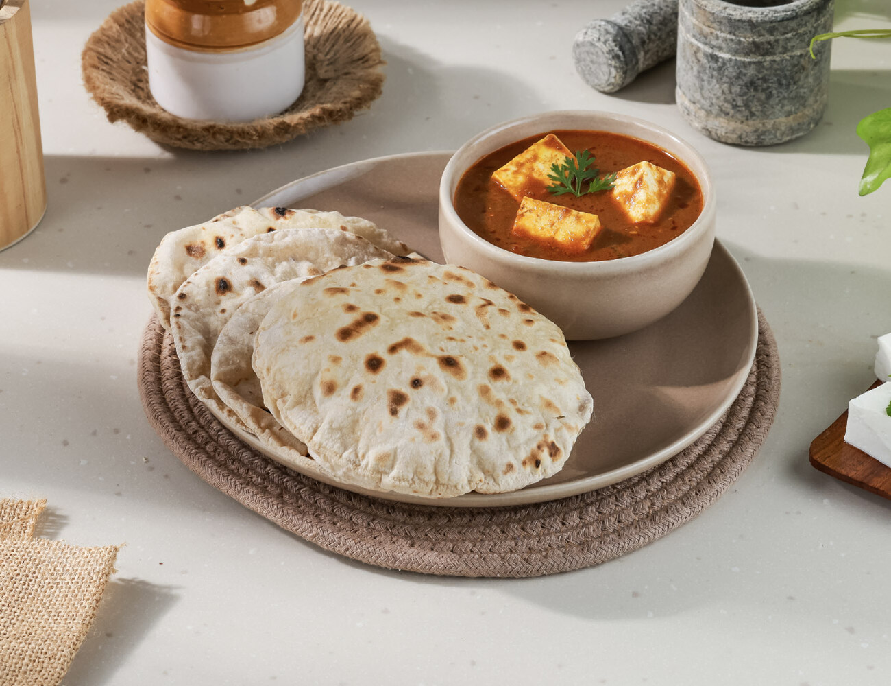 Sunday Paneer Curry - Light Meal